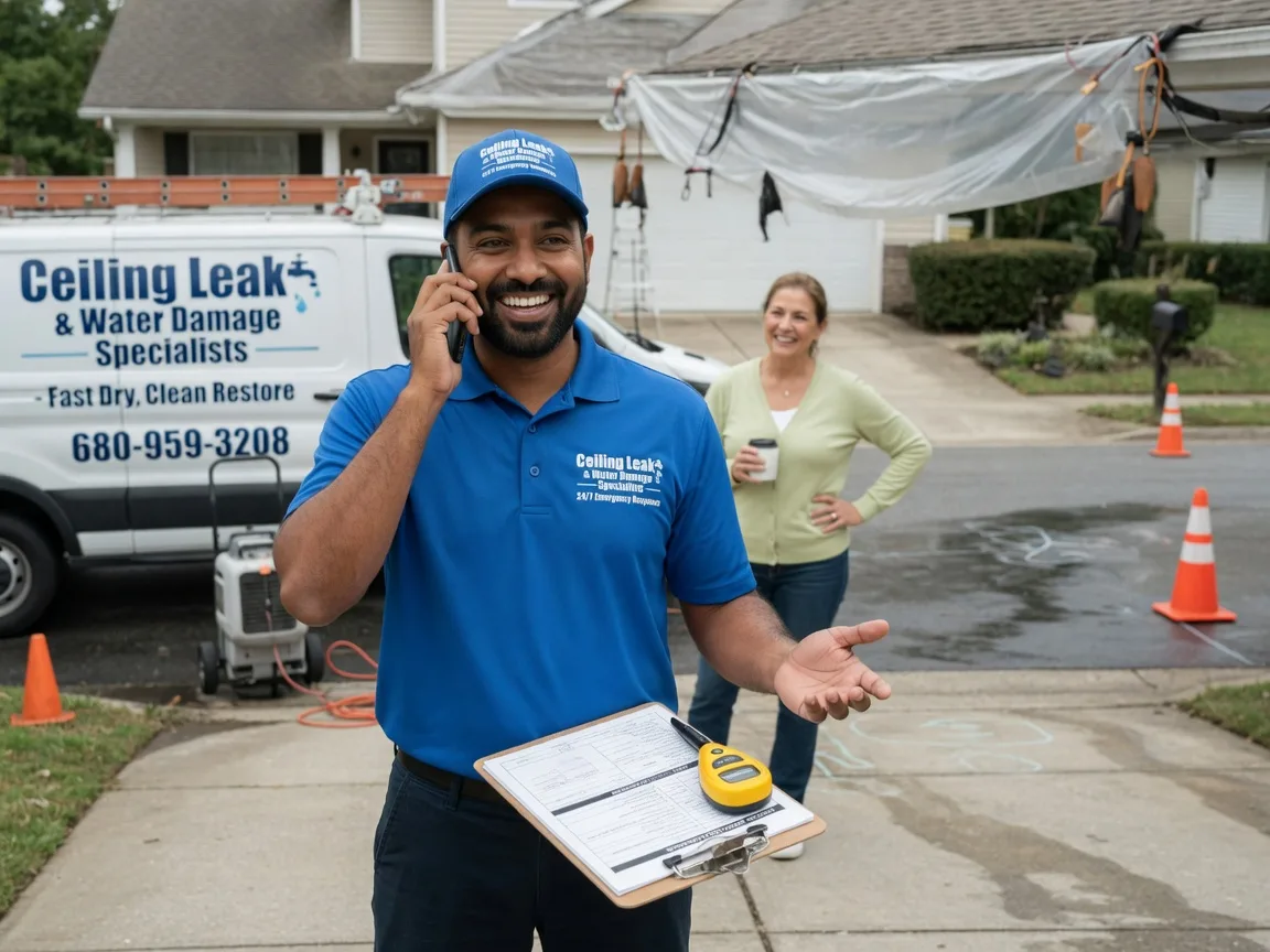 Ceiling Leak Cleanup Stevens Village, AK FAQs